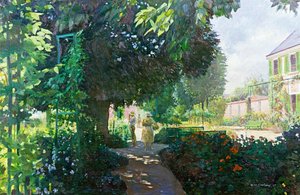 El jardín de Monet de William Ireland